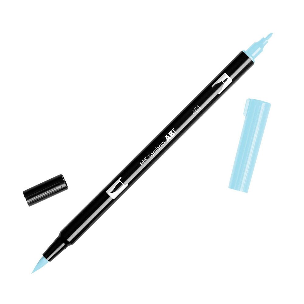 Tombow Dual-Tip Brush Marker Pen – Sky Blue